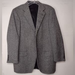 LANDS'END Men's Grey Blazer Size,(40)
